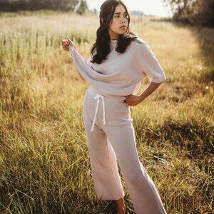 Nui Organics Iris Waffle Cotton Set